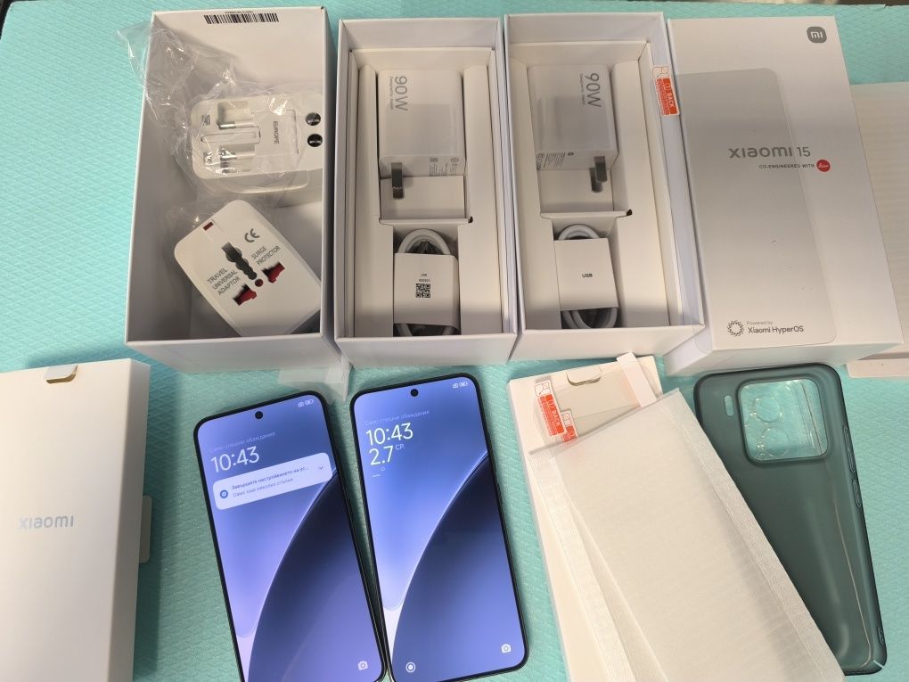 Чисто нови Xiaomi 15 Черни 256 и 512GB
