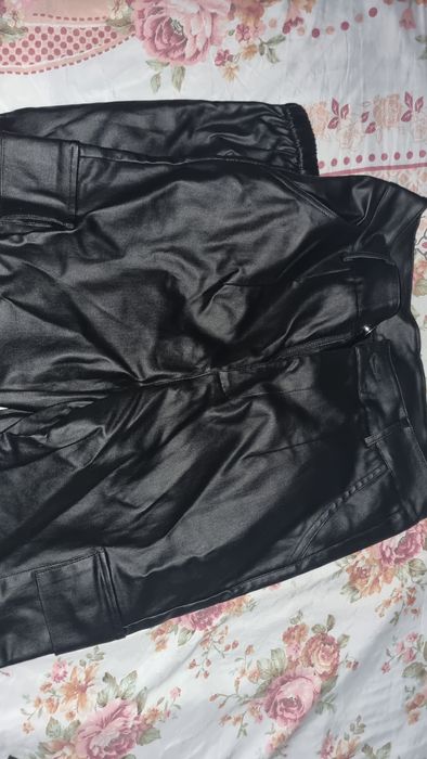 Pantaloni cargo dama negri L