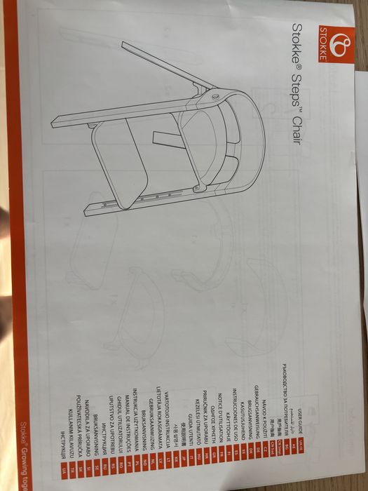 Scaun de masa Stokke Steps