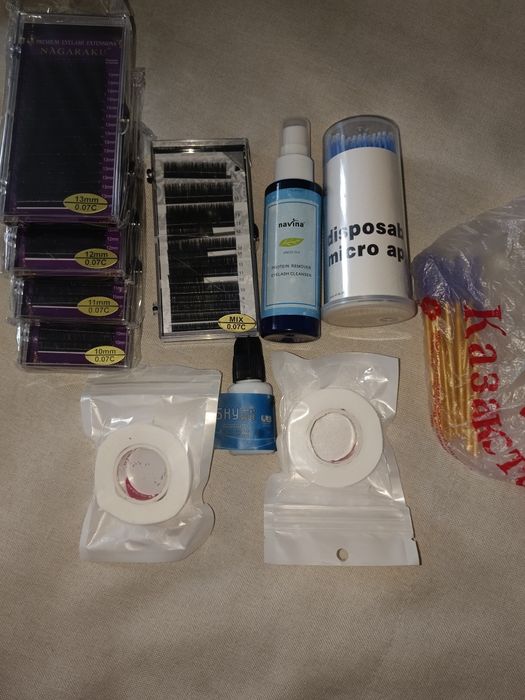 Материалы для наращивания ресниц