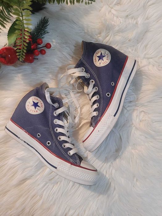Tenisi Converse cu platforma ascunsa