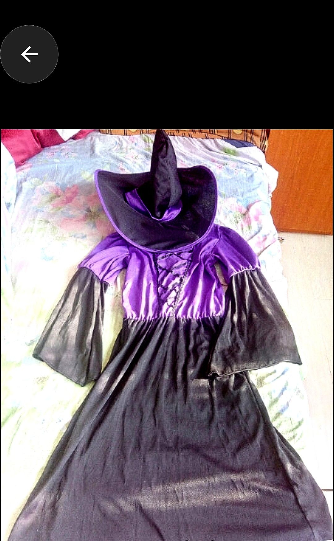 Costum vrăjitoare halloween