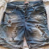 Женские шорты из джинсовой ткани