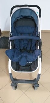 Carucior 2 in 1 U-Grow Baby Joy, reversibil, Albastru