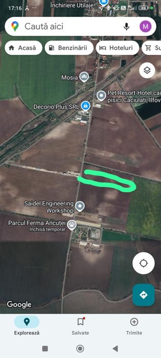 Teren de vanzare Căciulați