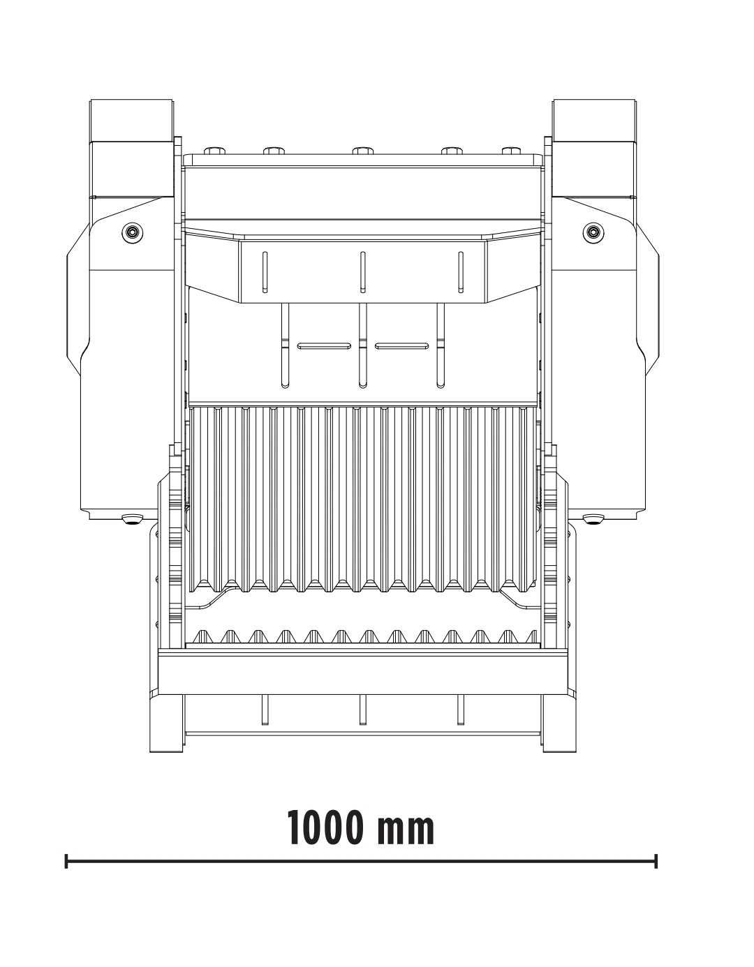 Cupa concasare MB Crusher BF60.1 S4 pentru excavatoare