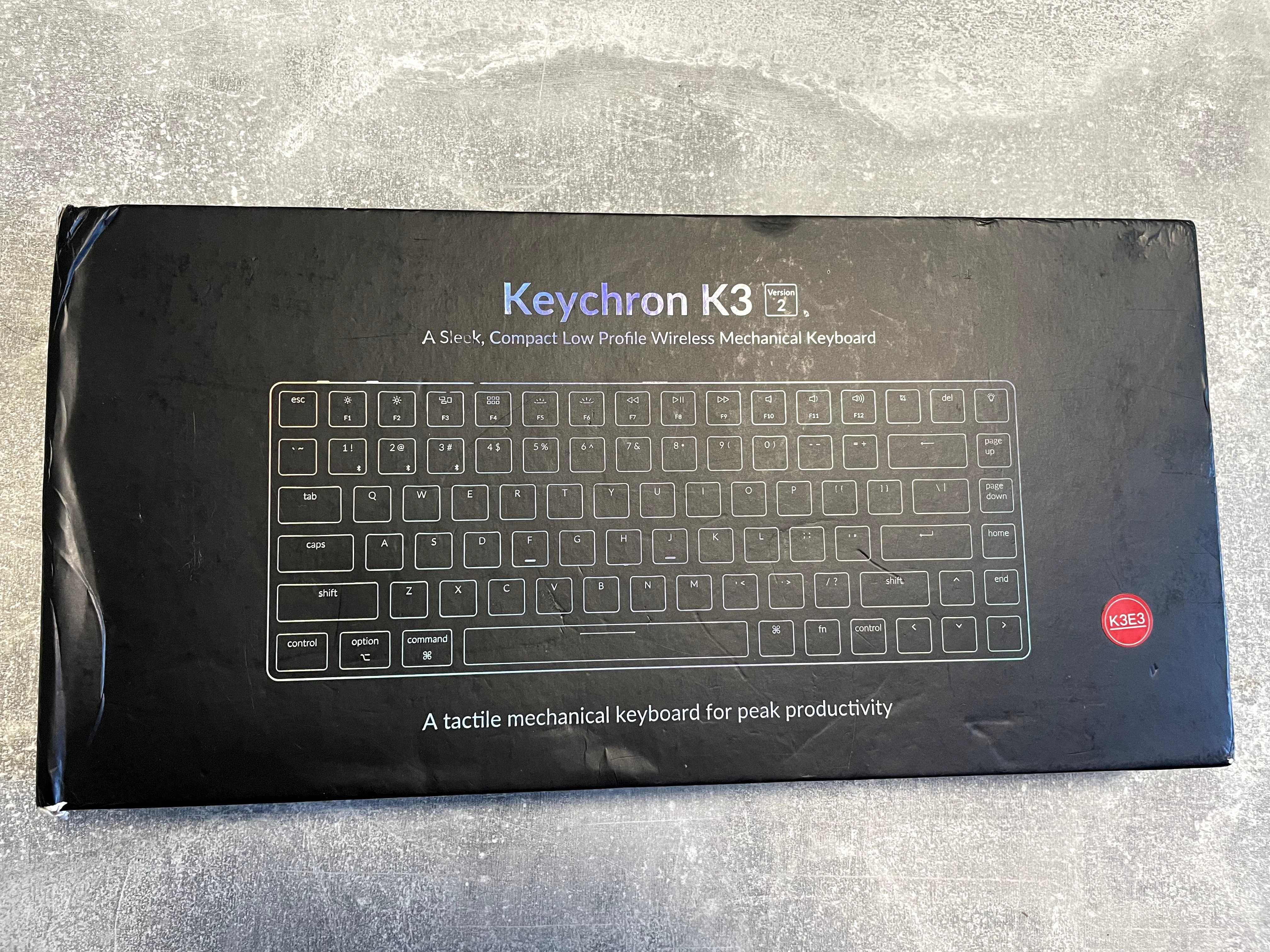 Механична клавиатура keychron k3 v2 bluetooth
