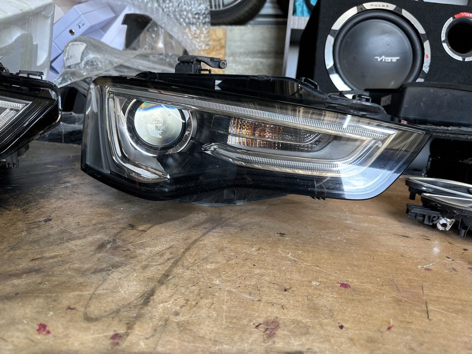 Десен фар ксенон биксенон Led за Audi A5 S5 RS5 фейс,2013-2017год