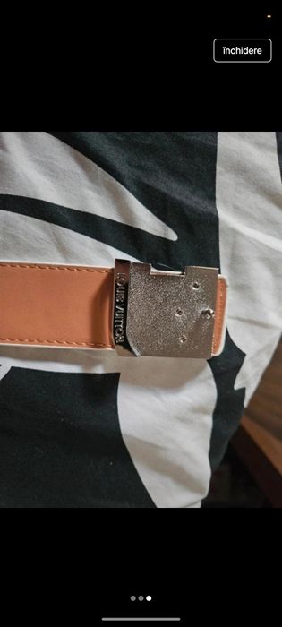 Curea  LV  albă MARIMEA 105