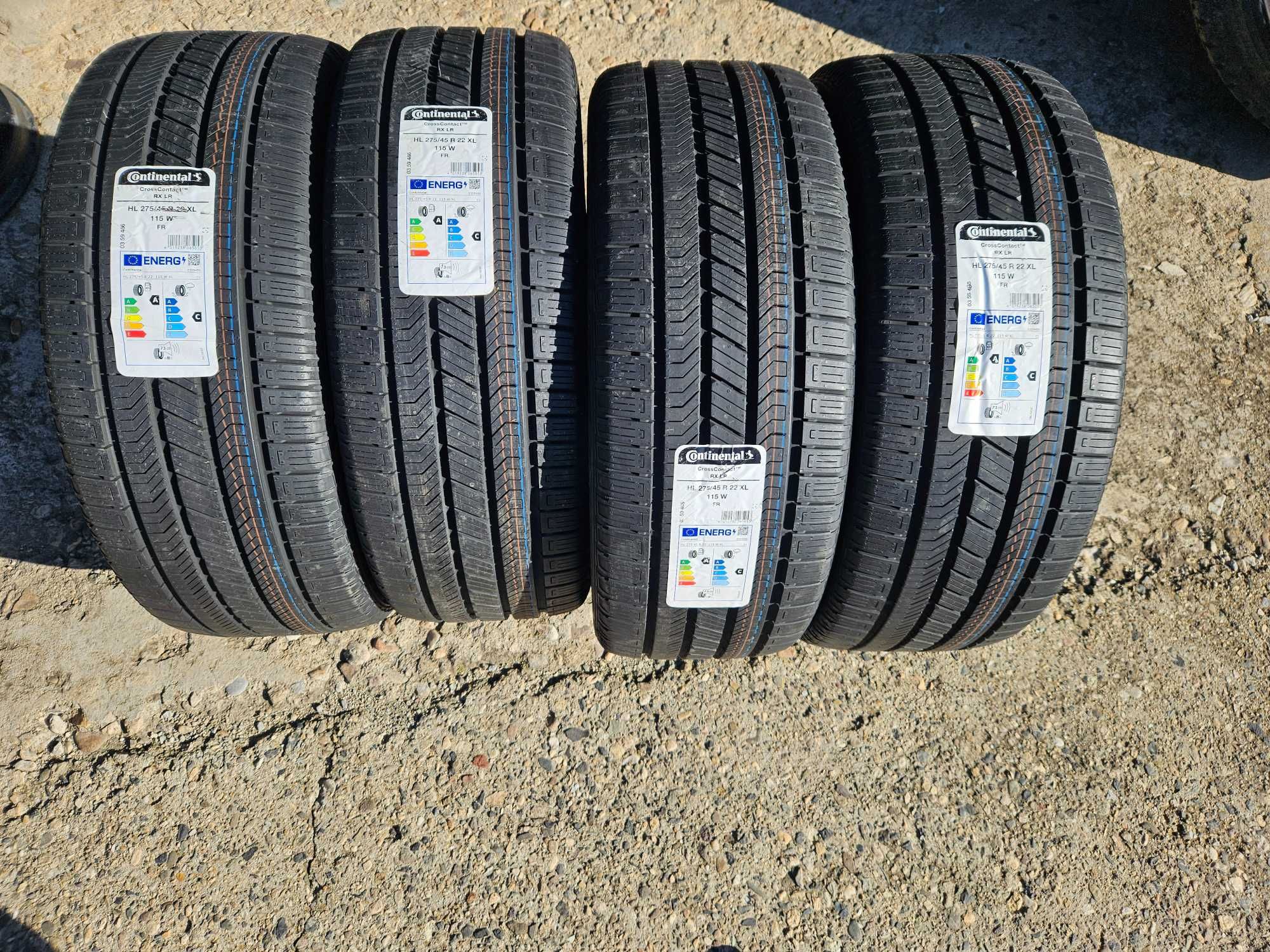 4Нови гуми 275/45R22 Continental CrossContact RX LR FR XL 115W DOT2024