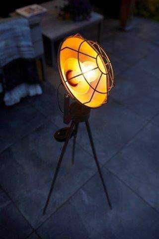 Lampa solara MODERNA pentru evenimente vintage industria