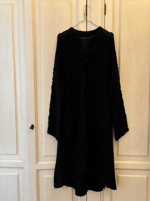 Cardigan negru lung, nou