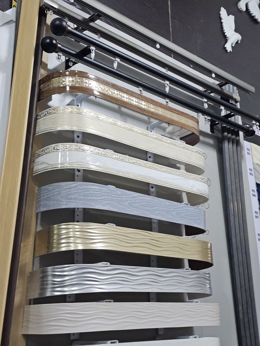 Карниз багетный для шторы