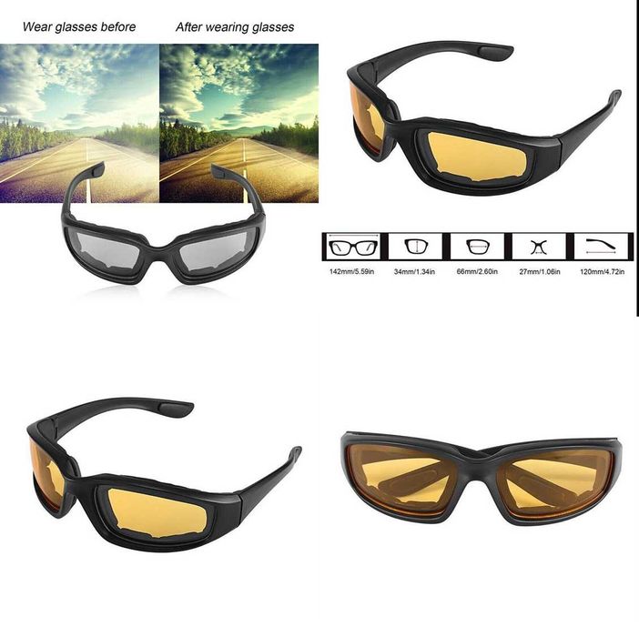 Ochelari de condus noaptea, sport, Polarizati, UV 400 Unisex!