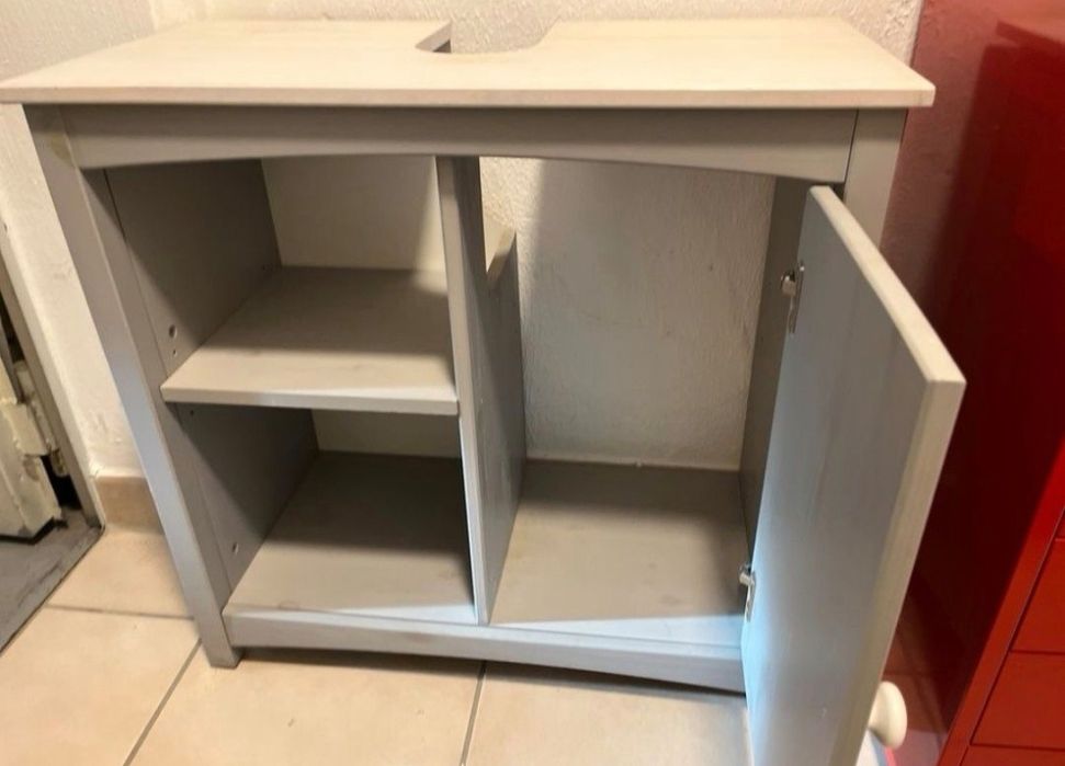 Mobilier Baie - Dulăpior chiuvetă - Lemn Masiv - Germania