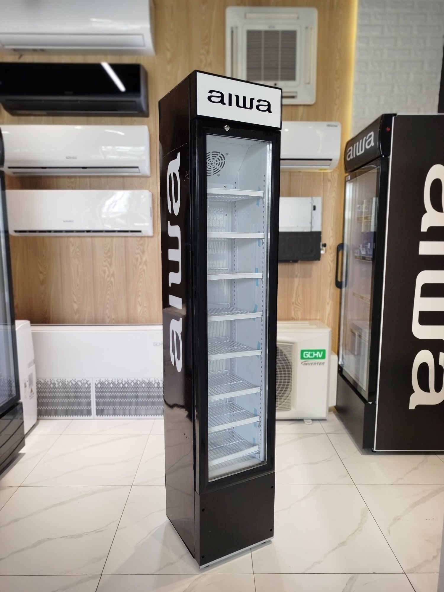 Витринный холодильник Aiwa AI-TB-400L 400литровые