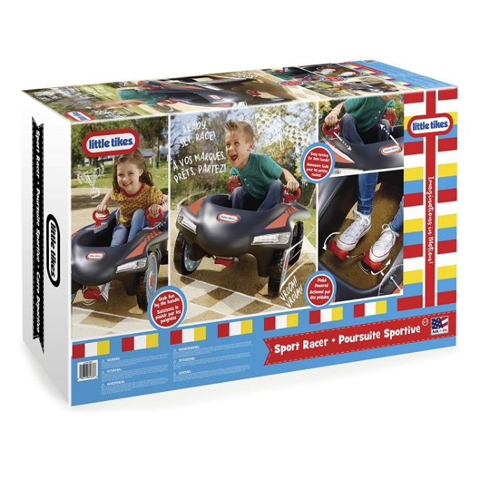 Детска Спортна Кола за каране Педали Завиващи Задни Гуми Little Tikes