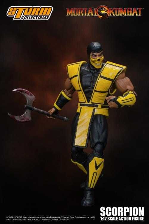 Figurina Storm Collectibles Mortal Kombat Scorpion