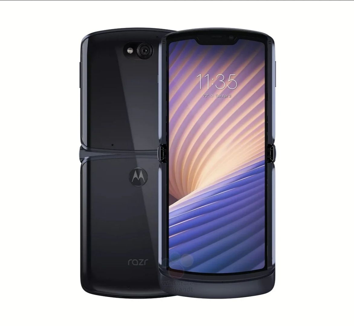 Motorola razr 5G новый, чёрный цвет