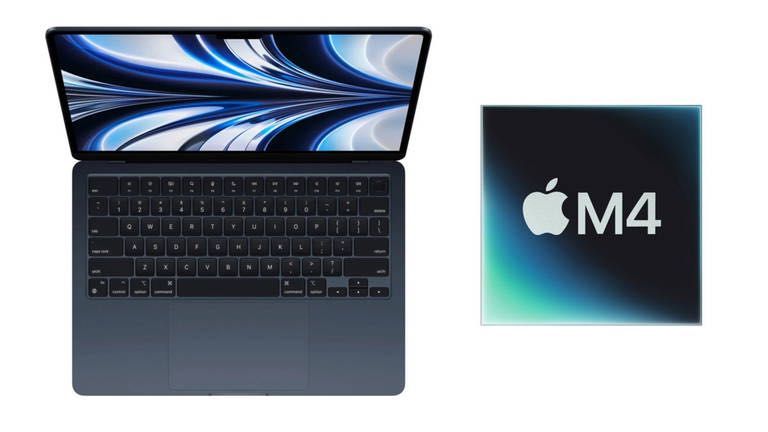 НОВ! Apple MacBook Air 13" M4 10C/8G 16RAM 256GB SSD Гаранция!