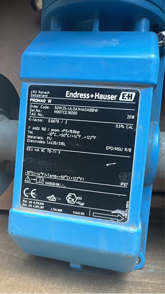 Расходомер Endress+Hauser Promag W