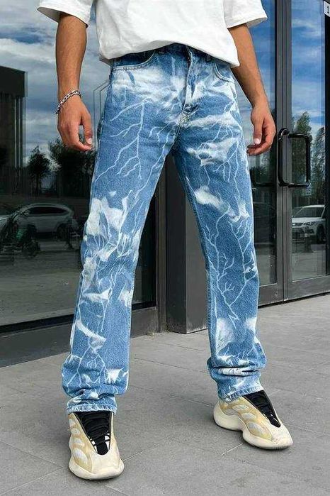 Синие модные брюки универсал от Madeextreme.