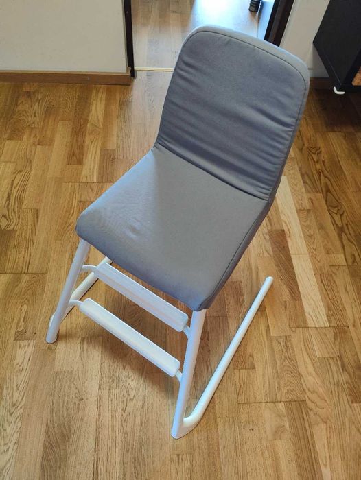 Scaun inalt copii IKEA LANGUR si husa