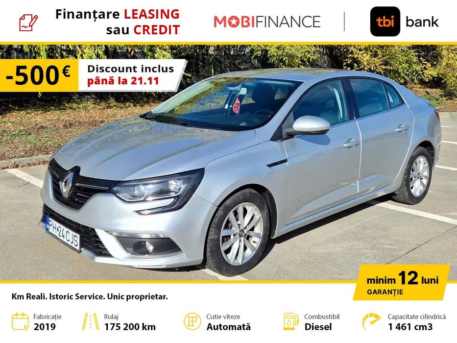 Renault Megane Zen / TVA inclus, deductibil / Istoric Service / Garantie 12 luni