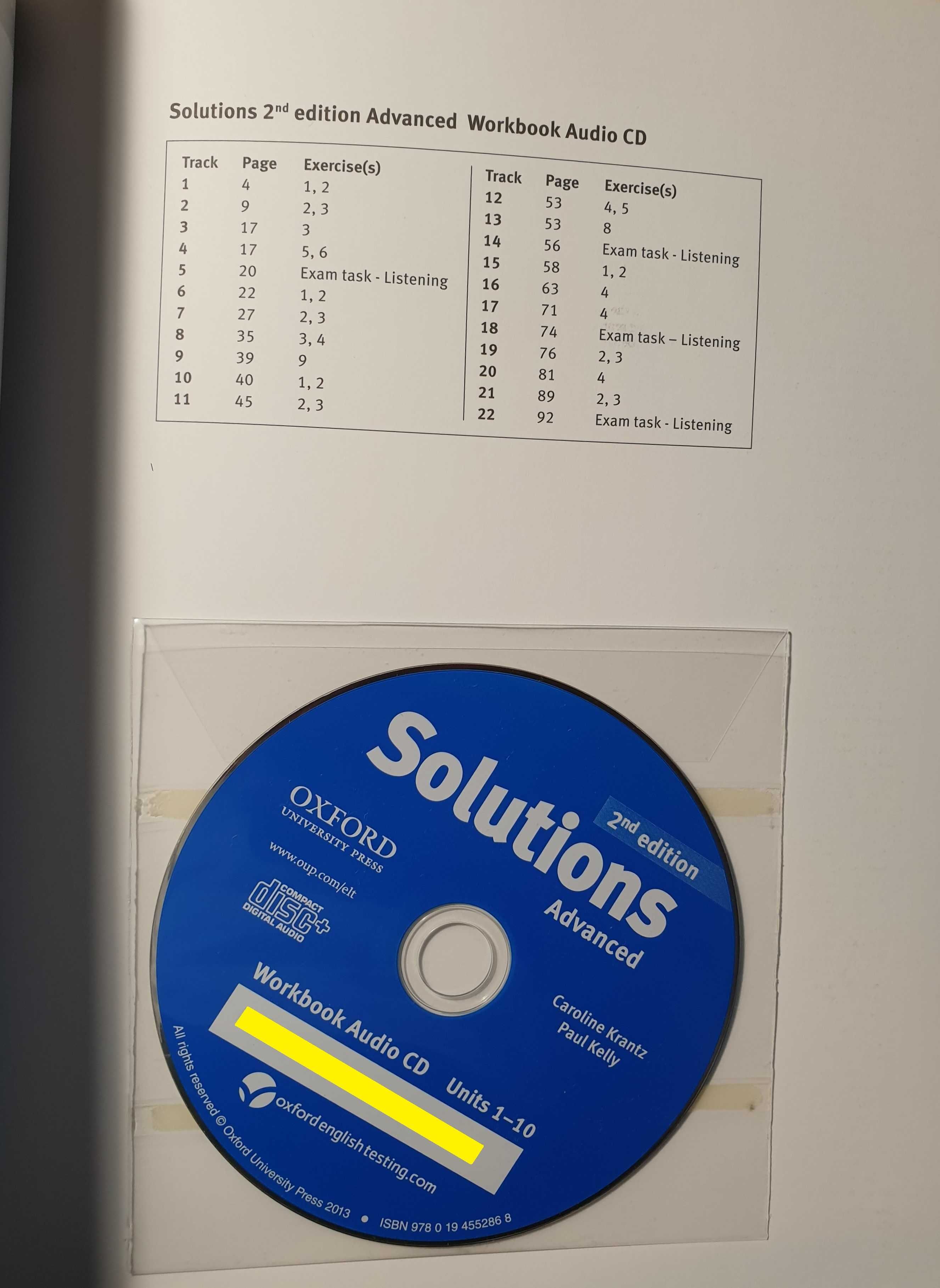 Solutions Advanced, 2nd Edition - Учебник и тетрадка по английски език