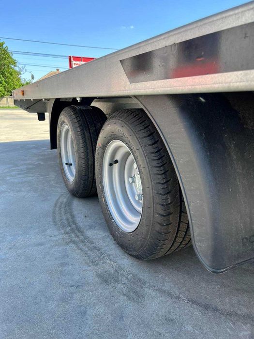 Remorca trailer auto GT Plateau 450×211 dublu ax 2700kg