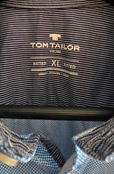 Мъжка риза къс ръкав Tom Tailor L/XL