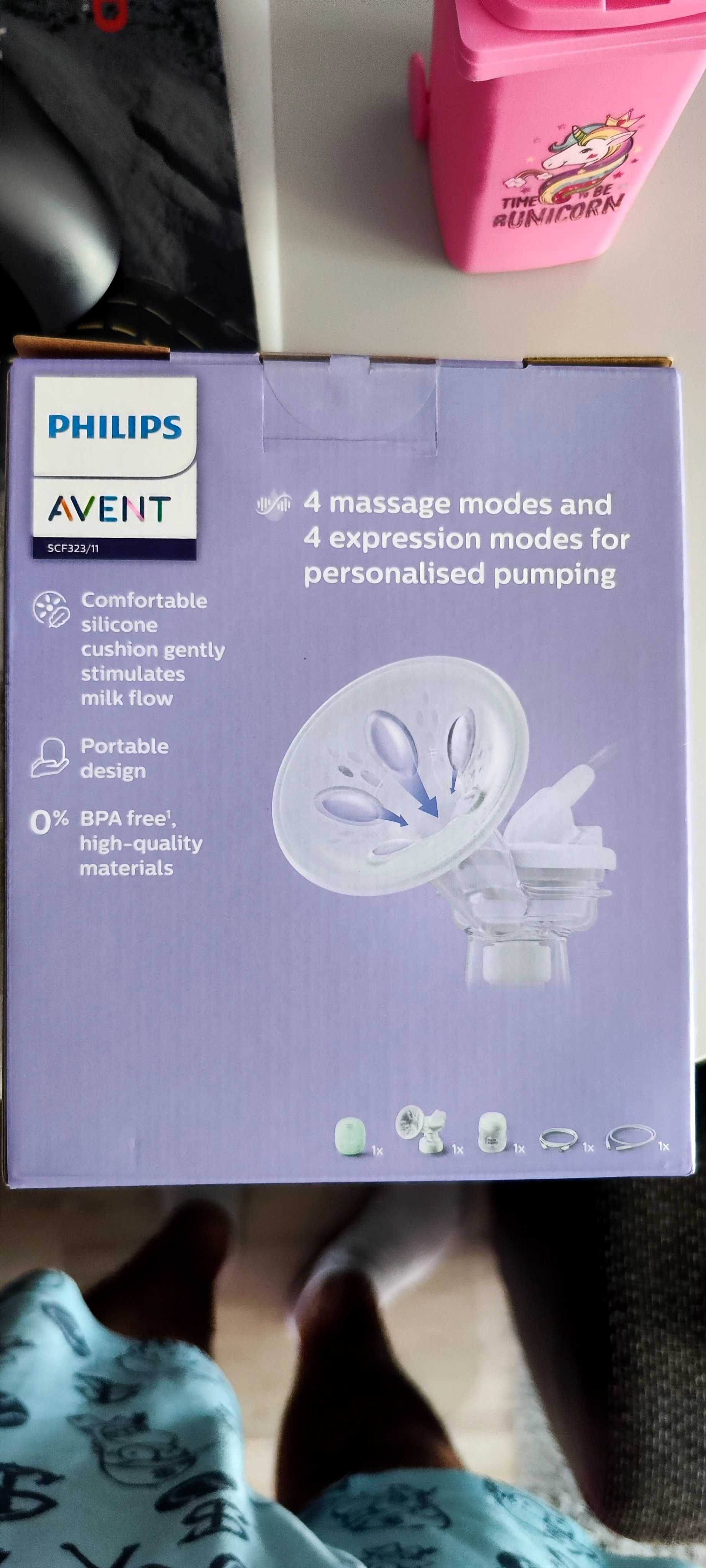 Pompa de san electrica Philips Avent Essential SCF323/11 noua sigilata