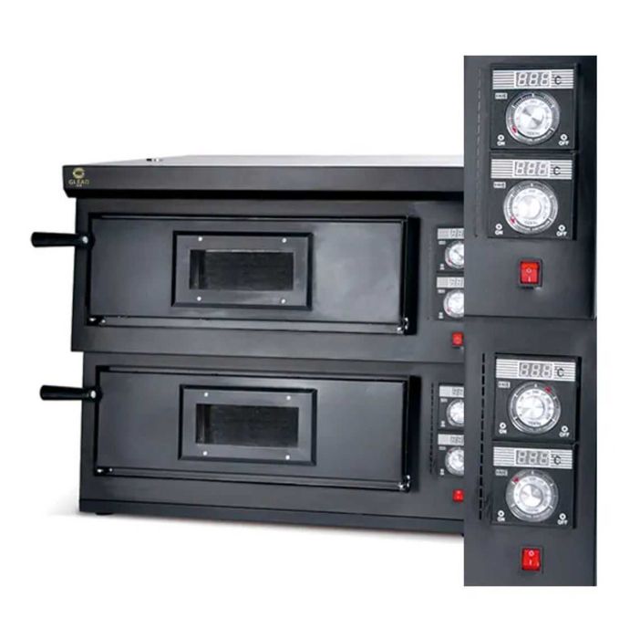 REDUS Cuptor pizza alimentare gaz LPG 4+4 pizza - TRANSPORT INCLUS