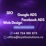 Optimizare SEO - Creare Site - Facebook Ads - Promovare Google Ads