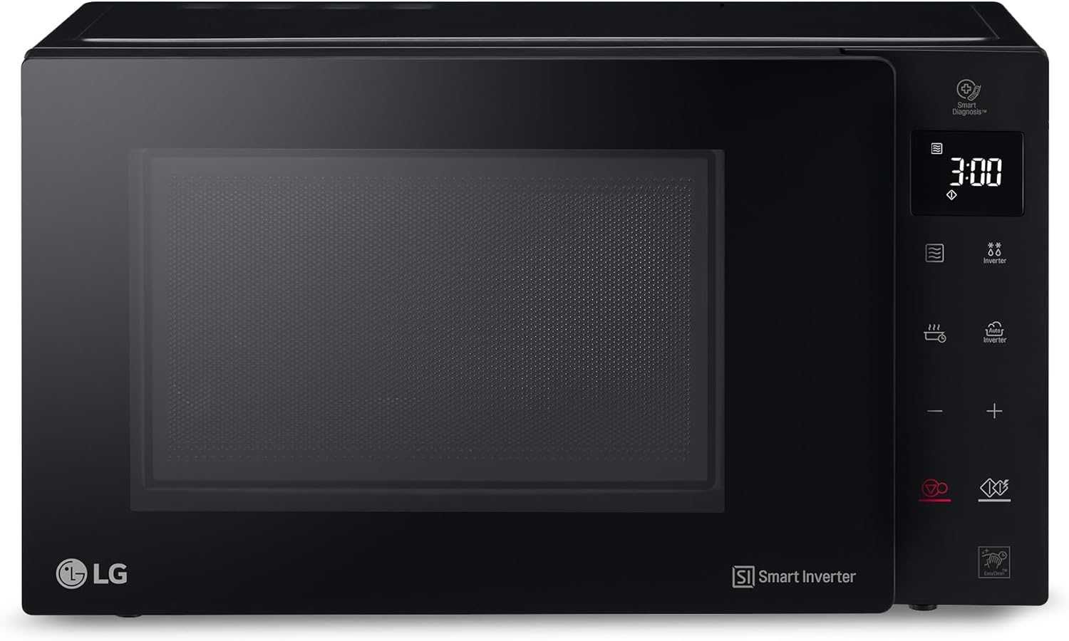Инверторна микровълнова с грил LG Smart 25L (MH6535GIB) Черна