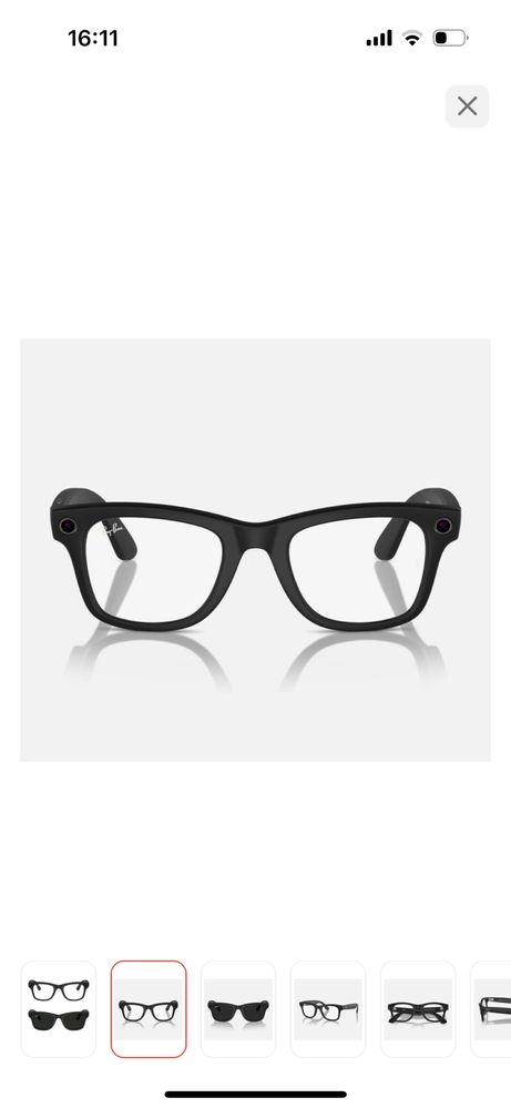 Ray-ban Meta Хамелион очки