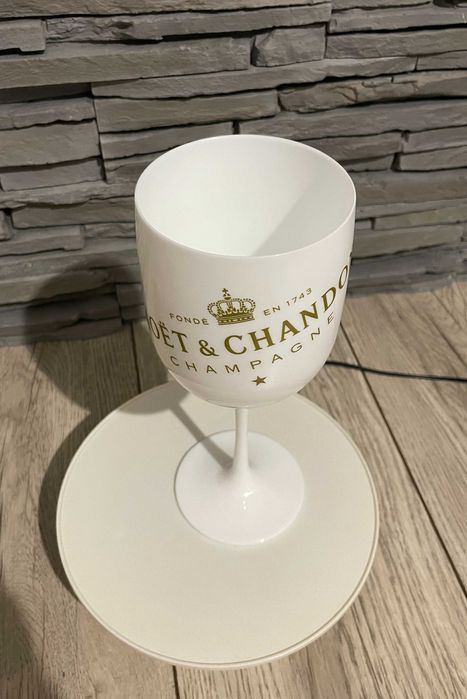 Pahare Sampanie Premium Lux 480 ml, rezistente reutilizabile petreceri