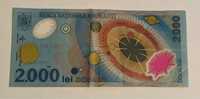 Bancnota 2000 RON Eclipsa 1999 editie speciala
