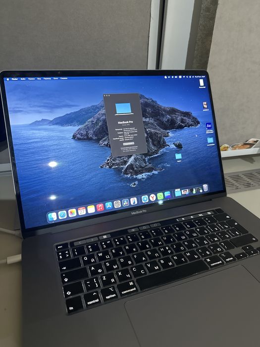 Macbook pro 16-inch intel i7, 500гб