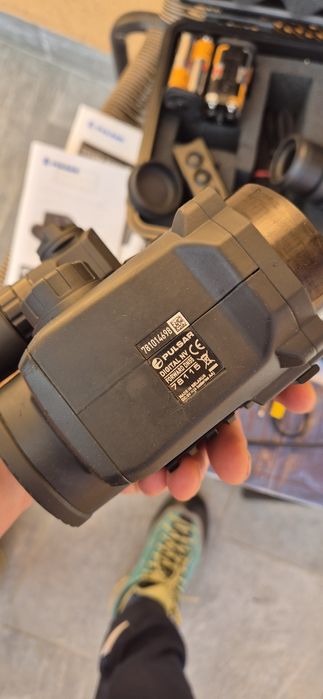 Night vision Pulsar DN55, adaptor luneta sau monclu