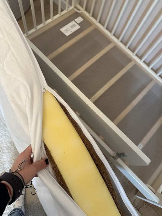 GULLIVER Pătuţ Ikea, alb, 60x120 cm