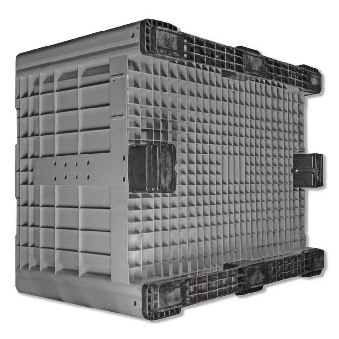 Boxpalet plastic/calitate superioara /2 traverse/TRANPORT GRATUIT