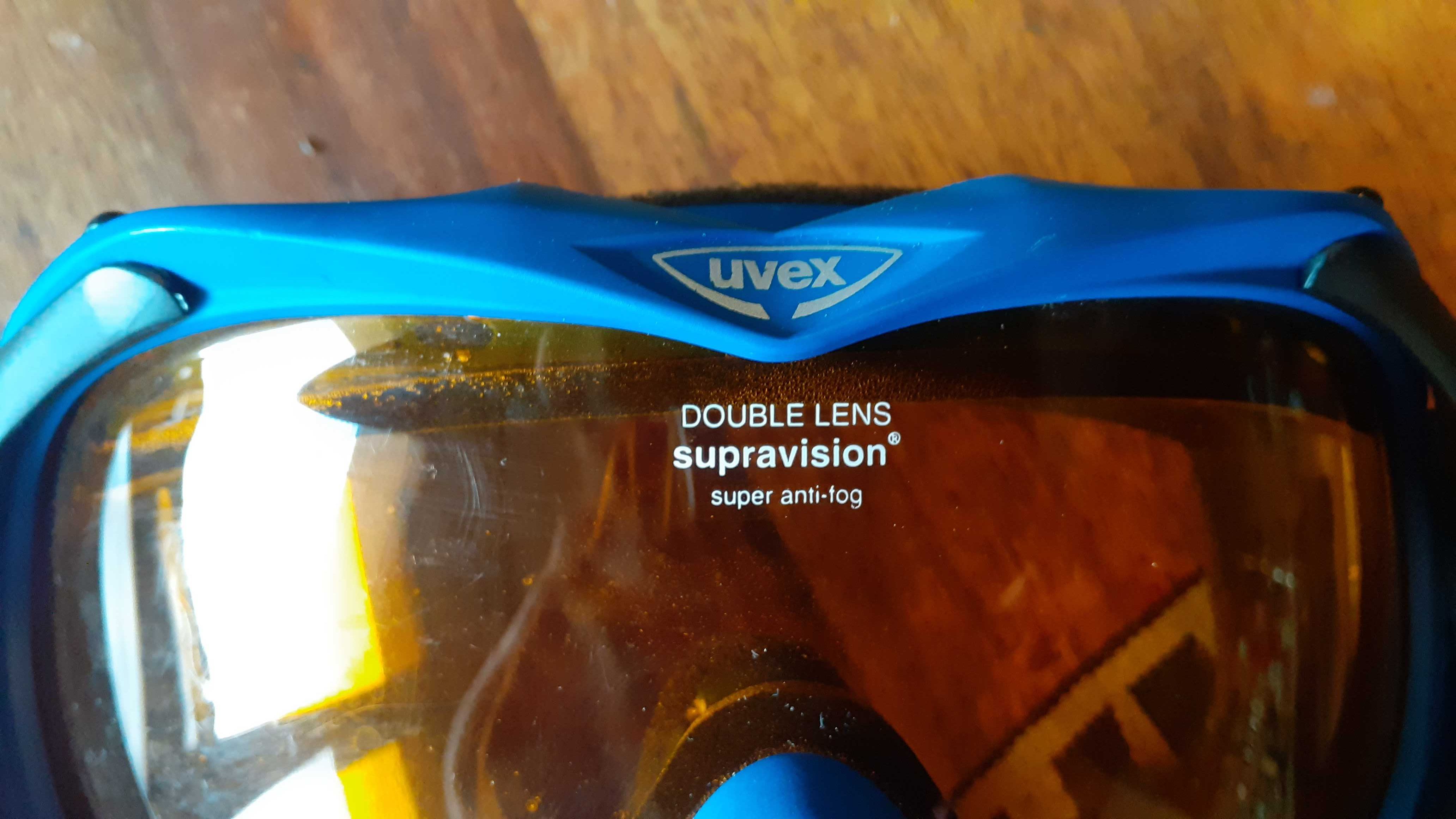 ски очила Uvex Supravision Double Lens Tomahawk super anti-fog, детски