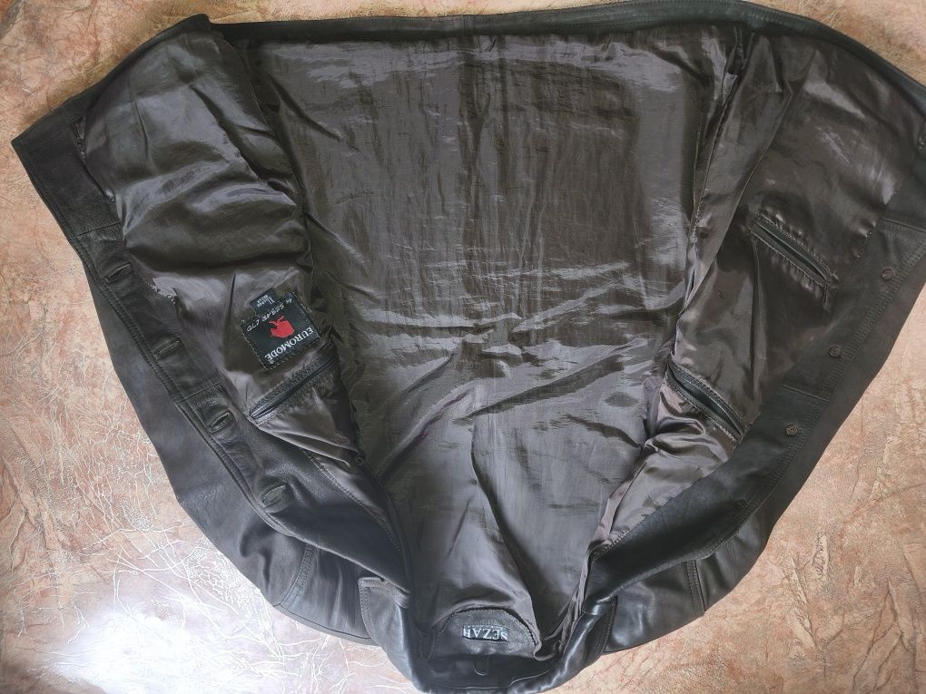 Кожено сако от естествена кожа SEZAR L/XL