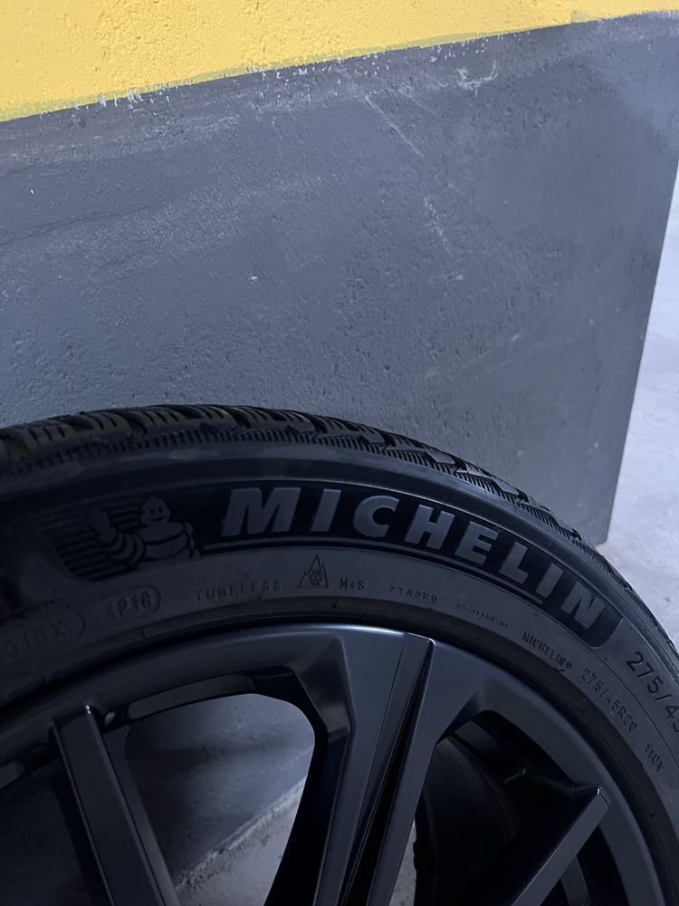 Original BMW X5 X6 jante de iarnă 20 inch G05 G06 styling negru mat