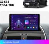 Dvd Auto BMW X3 E83 2006-2010 9 INCH 4GB 64 GB