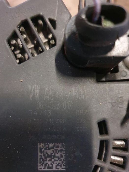 Alternator audi a4 b8 ,a5 8t 1.8 tfsi 150A , în perfecta stare de fu