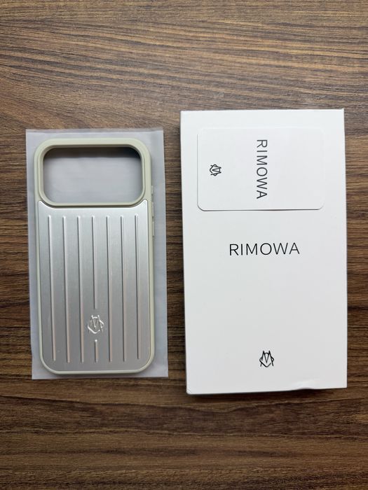 Rimowa iPhone 17 Pro Max Aluminum Case Husa Metalica