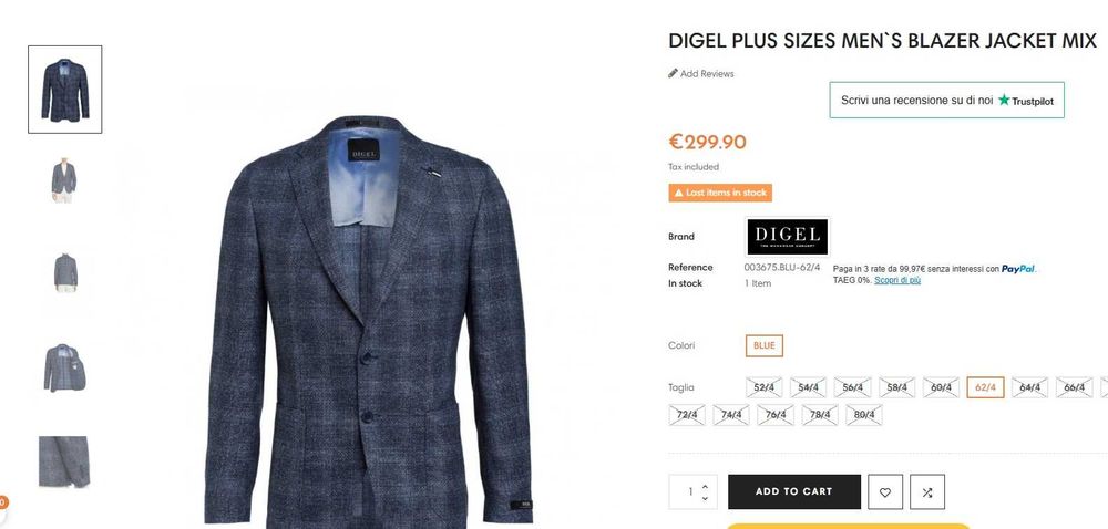 Sacou blazer 48 M slim de lux DIGEL in destructurat respirabil