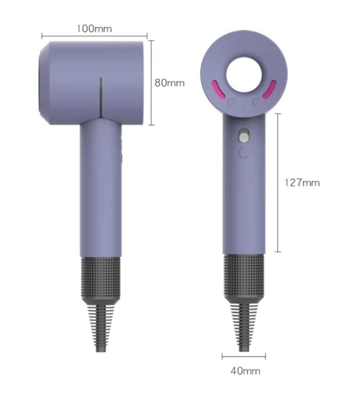 Силиконов предпазващ калъф/кейс/протектор за сешоар Dyson Supersonic